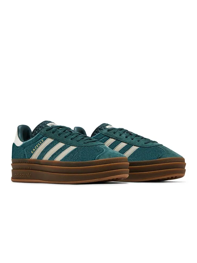 Кроссовки Wmns Gazelle Bold 'Mineral Green Velvet' — изображение 8 из 8, зеленый