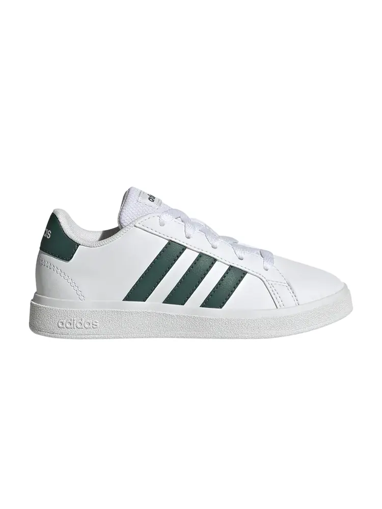 Кроссовки Adidas Grand Court Lace-Up J — изображение 1 из 1, белый