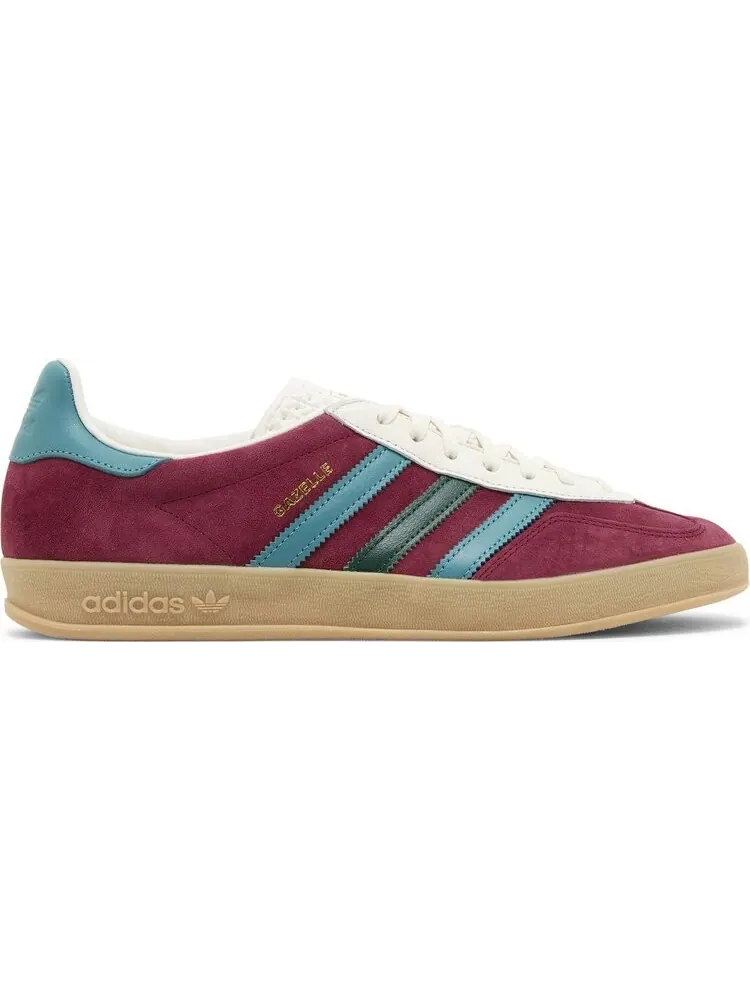 Кроссовки Gazelle 'Collegiate Burgundy Green' — изображение 1 из 4, красный
