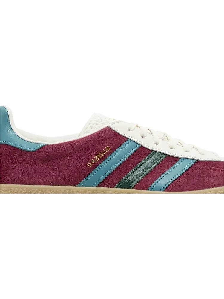 Кроссовки Gazelle 'Collegiate Burgundy Green' — изображение 2 из 4, красный