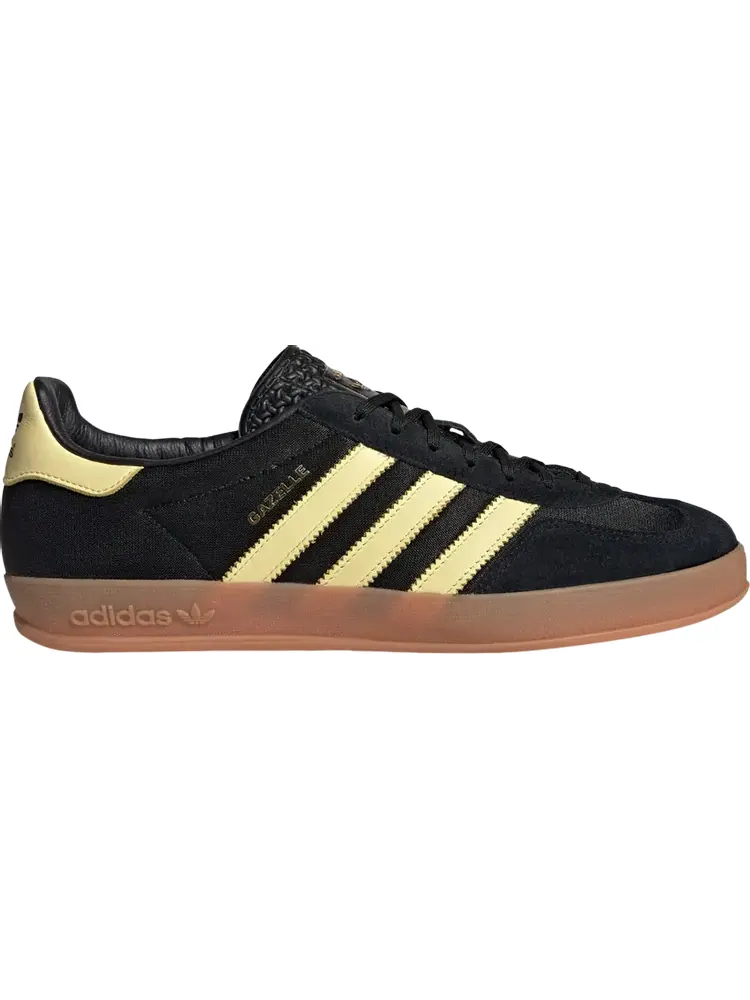 Кроссовки Gazelle Indoor 'Black Almost Yellow Gum' — изображение 1 из 1, черный