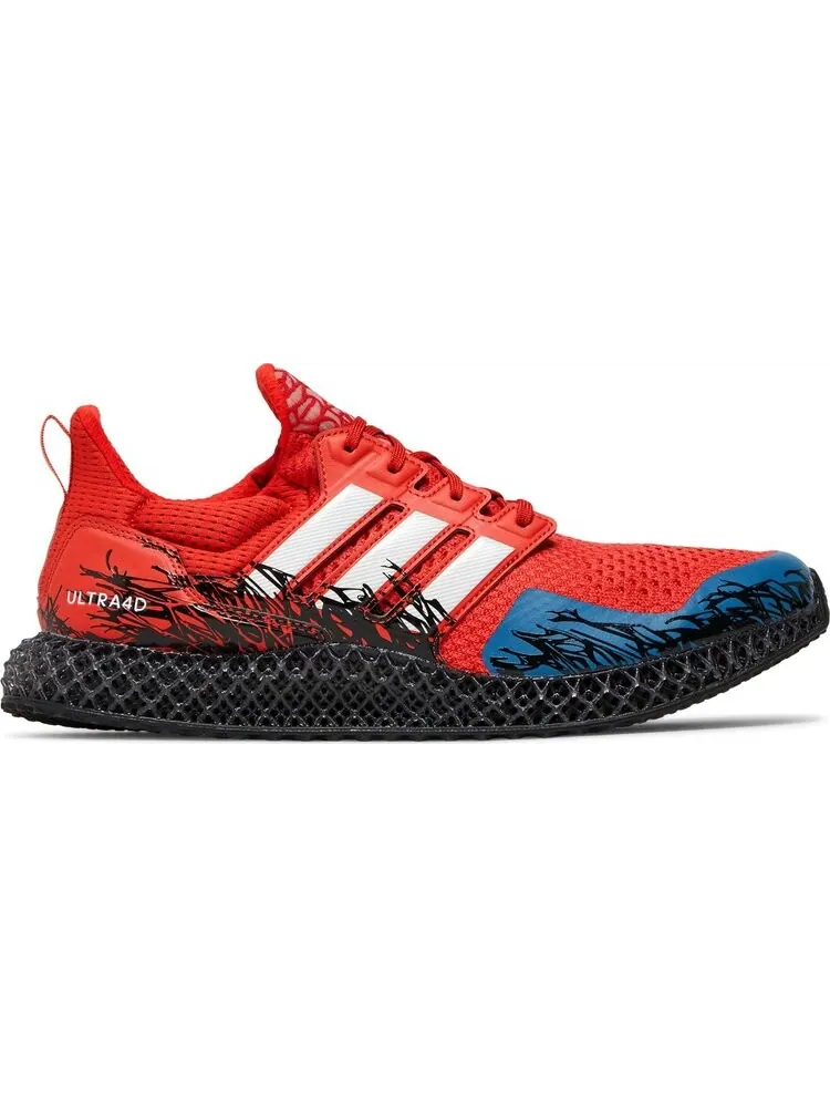 Кроссовки Adidas Marvel x Ultra 4D Advanced 'Spider-Man 2' в красном цвете — изображение 1 из 4, красный