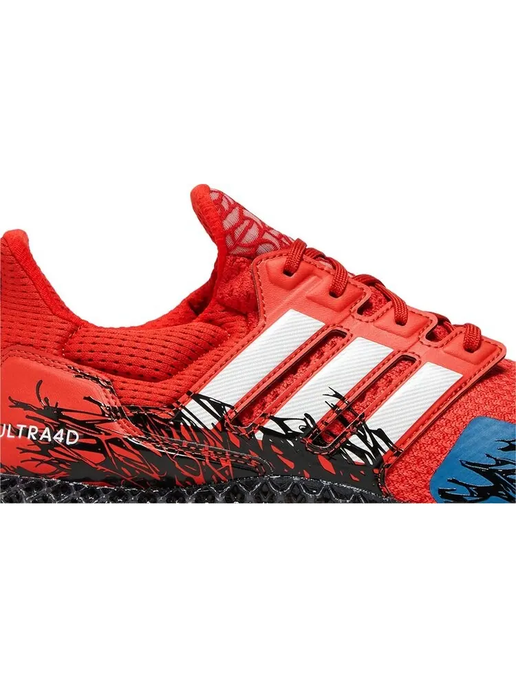 Кроссовки Adidas Marvel x Ultra 4D Advanced 'Spider-Man 2' в красном цвете — изображение 2 из 4, красный