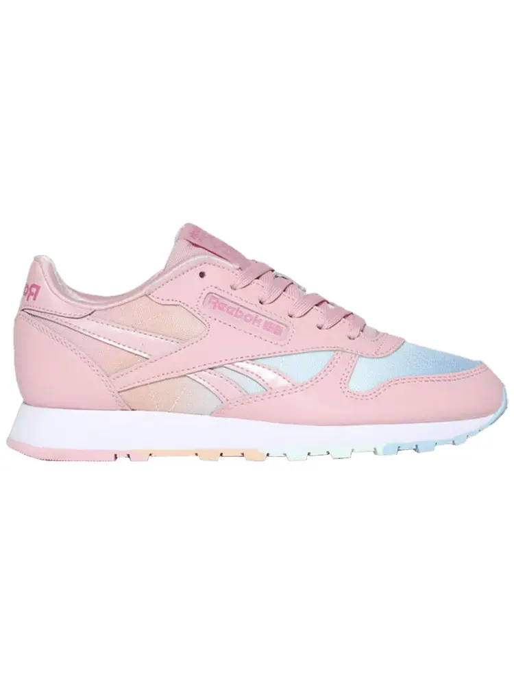 Кроссовки Reebok Classic Leather J 'Pink Gradient' — изображение 1 из 1, розовый