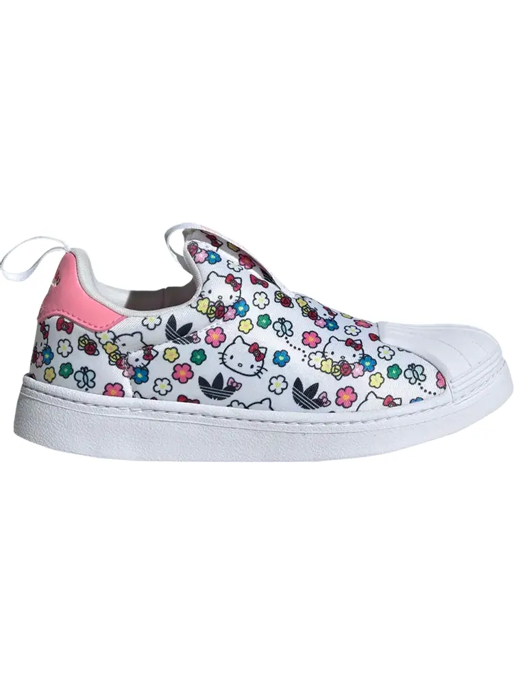 Кроссовки Hello Kitty x Superstar 360 J 'Floral' — изображение 1 из 1, белый
