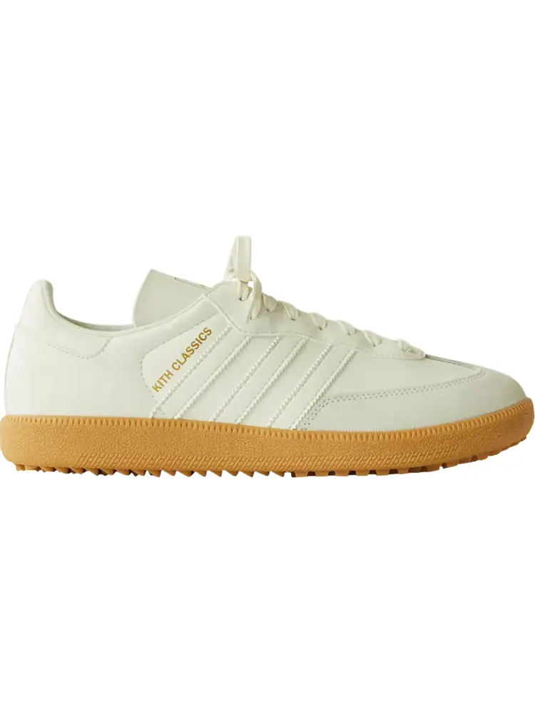 Кроссовки Kith x Samba Spikeless Golf 'White Gum' — изображение 1 из 1, белый