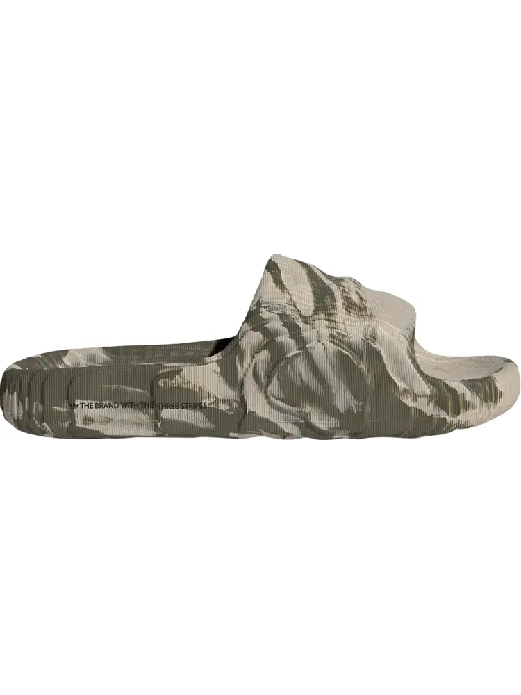 Кроссовки Adilette 22 Slide 'Wonder Beige Olive Strata' — изображение 1 из 1, бежевый