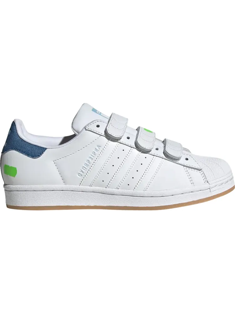 Кроссовки KSENIASCHNAIDER x Wmns Superstar 'White Clear Blue' — изображение 1 из 1, белый