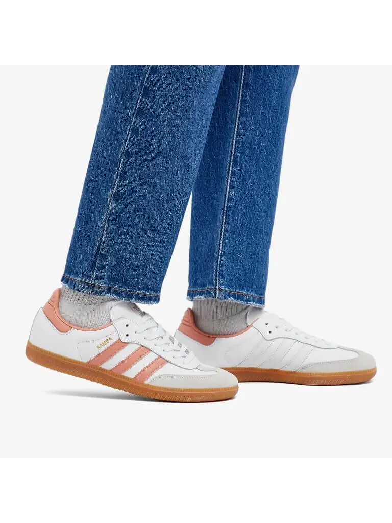 Кеды Adidas Samba OG: Икона уличного стиля — изображение 5 из 5, белый
