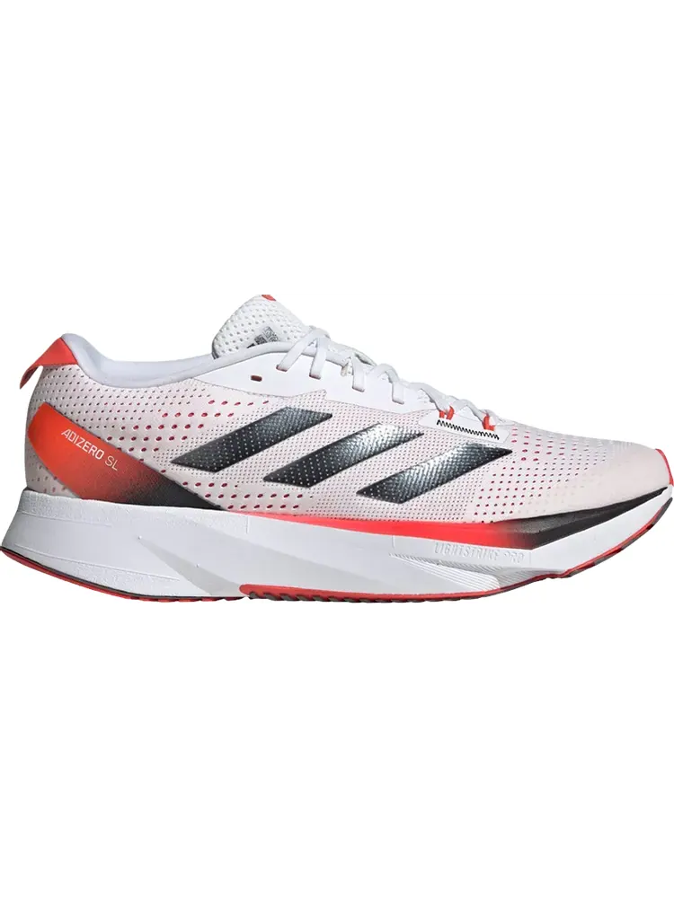 Кроссовки Adizero SL 'White Bright Red' — изображение 1 из 1, белый