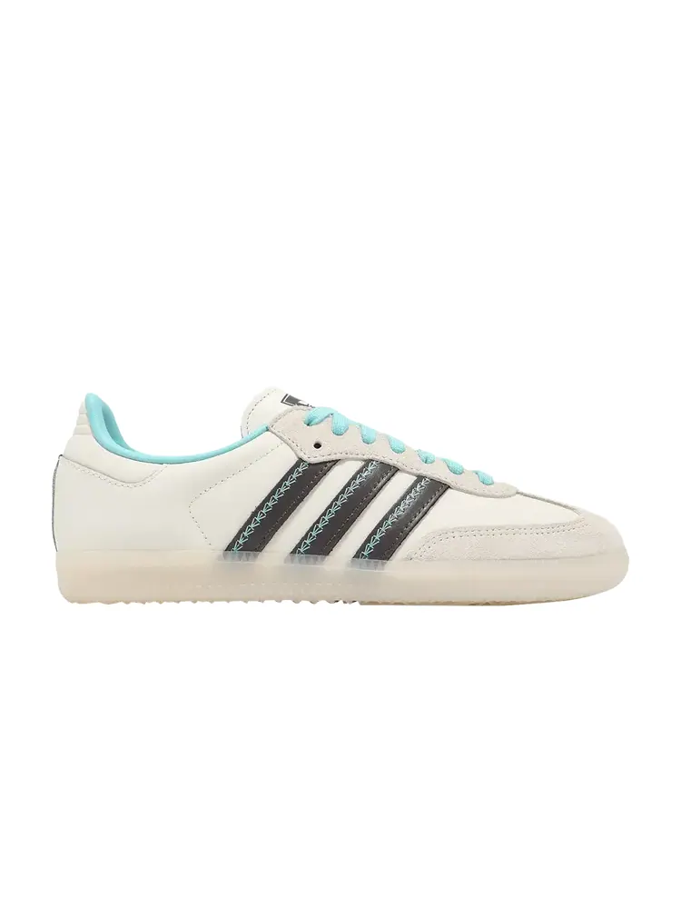 Кроссовки Adidas Samba OG — изображение 1 из 1, белый/черный/голубой