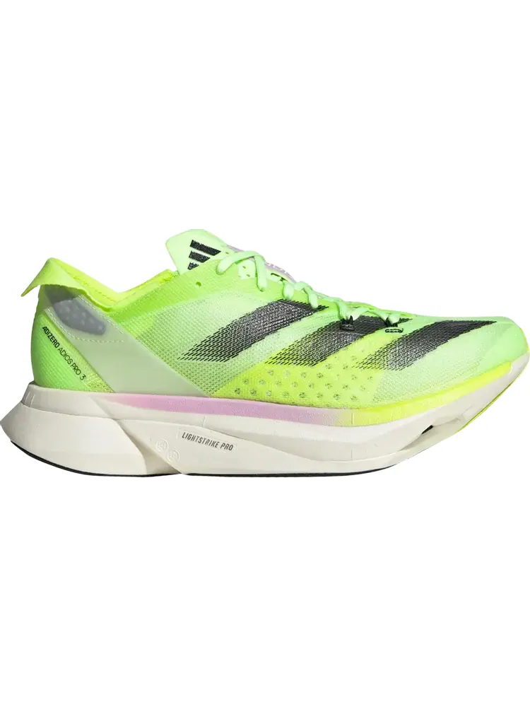 Кроссовки Wmns Adizero Adios Pro 3 'Lucid Lemon' — изображение 1 из 1, желтый