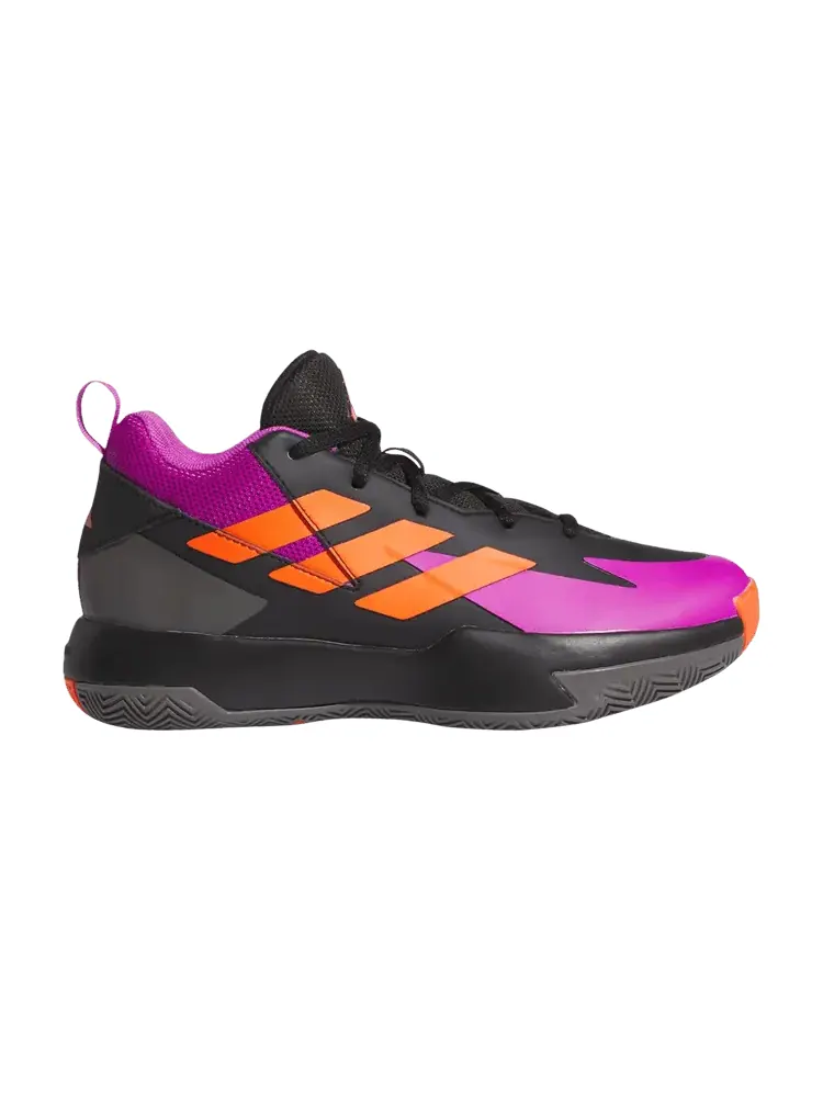 Кроссовки Cross 'Em Up Select Mid J 'Black Purple Orange' — изображение 1 из 1, фиолетовый оранжевый