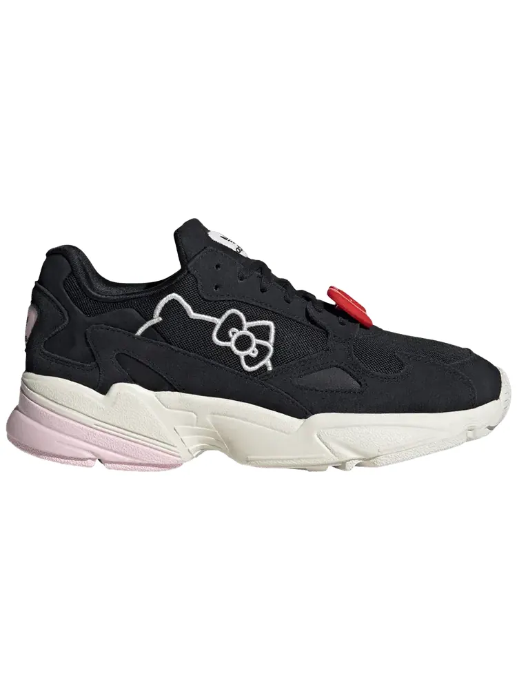Кроссовки adidas Hello Kitty x Wmns Falcon 'Black Clear Pink' — изображение 1 из 1, черный