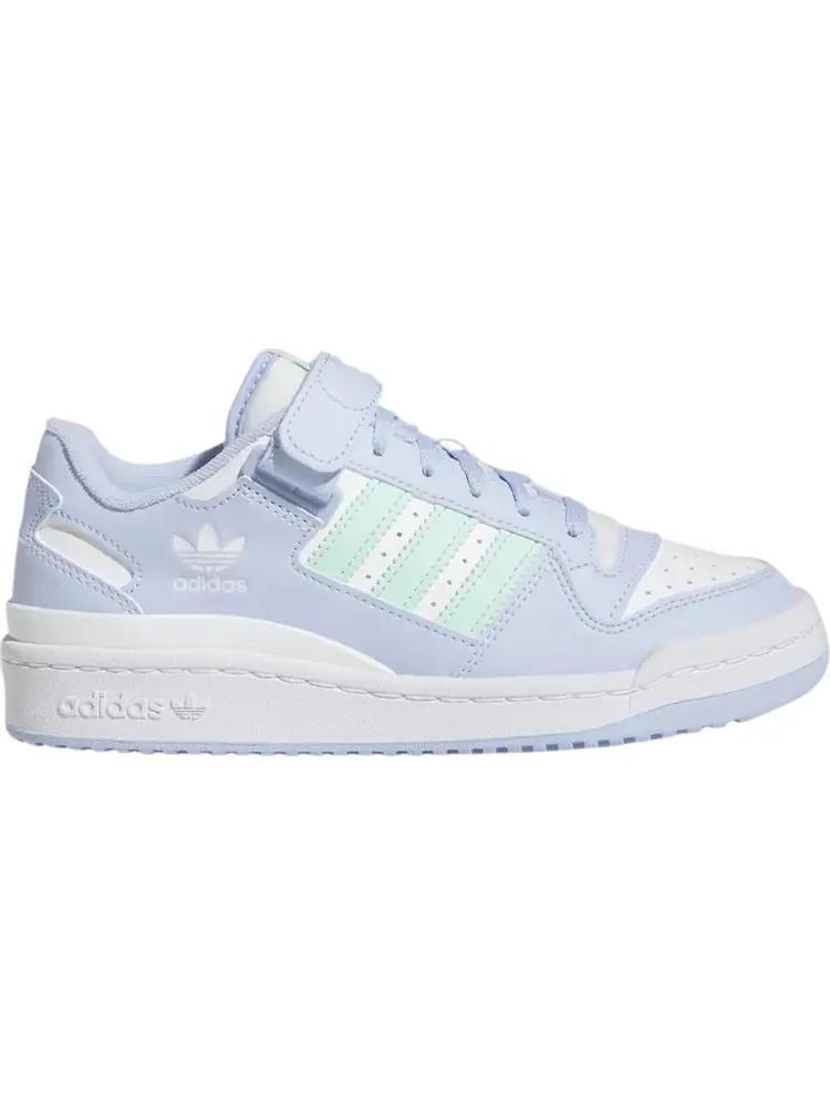Кроссовки Adidas Forum Low J 'Blue Dawn Easy Green' — изображение 1 из 1, синий