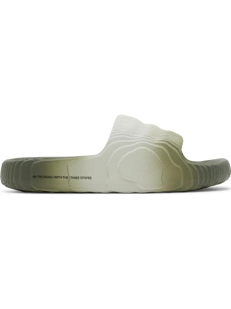 Кроссовки Adilette 22 Slides 'Gradient Pack - Wonder Silver' — изображение 1 из 4, серебряный