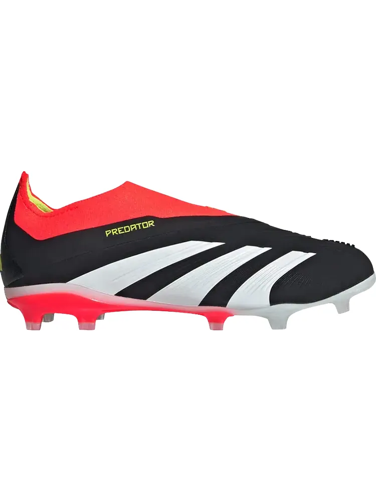 Кроссовки Predator 24 Elite Laceless FG J 'Solar Energy Pack' — изображение 1 из 1, черный