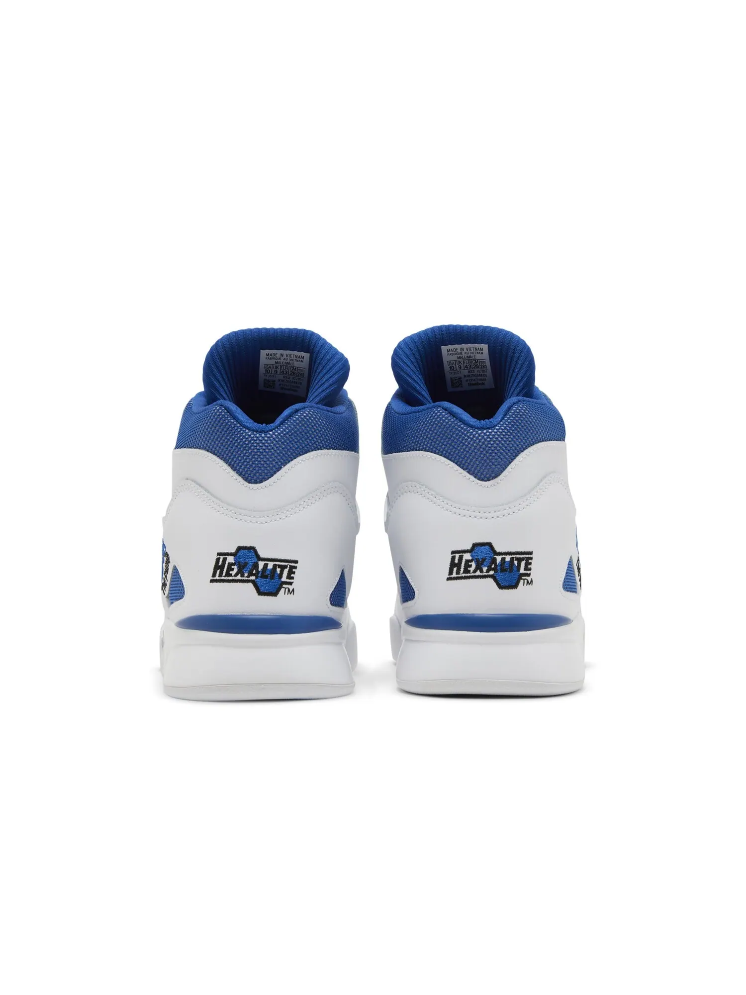 Кроссовки Pump Omni Zone 2 Reebok — изображение 6 из 8, белый/синий/черный