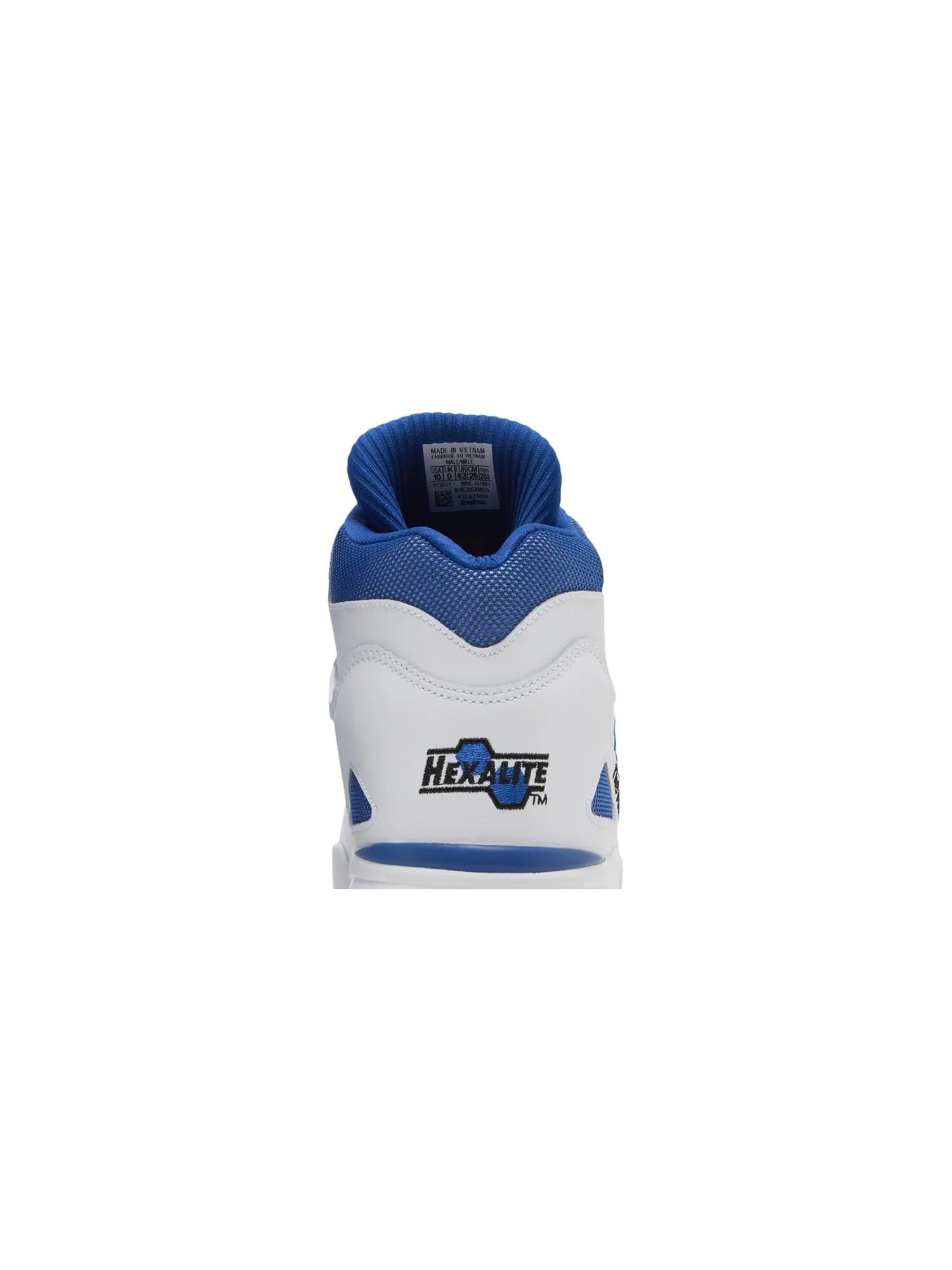 Кроссовки Pump Omni Zone 2 Reebok — изображение 7 из 8, белый/синий/черный