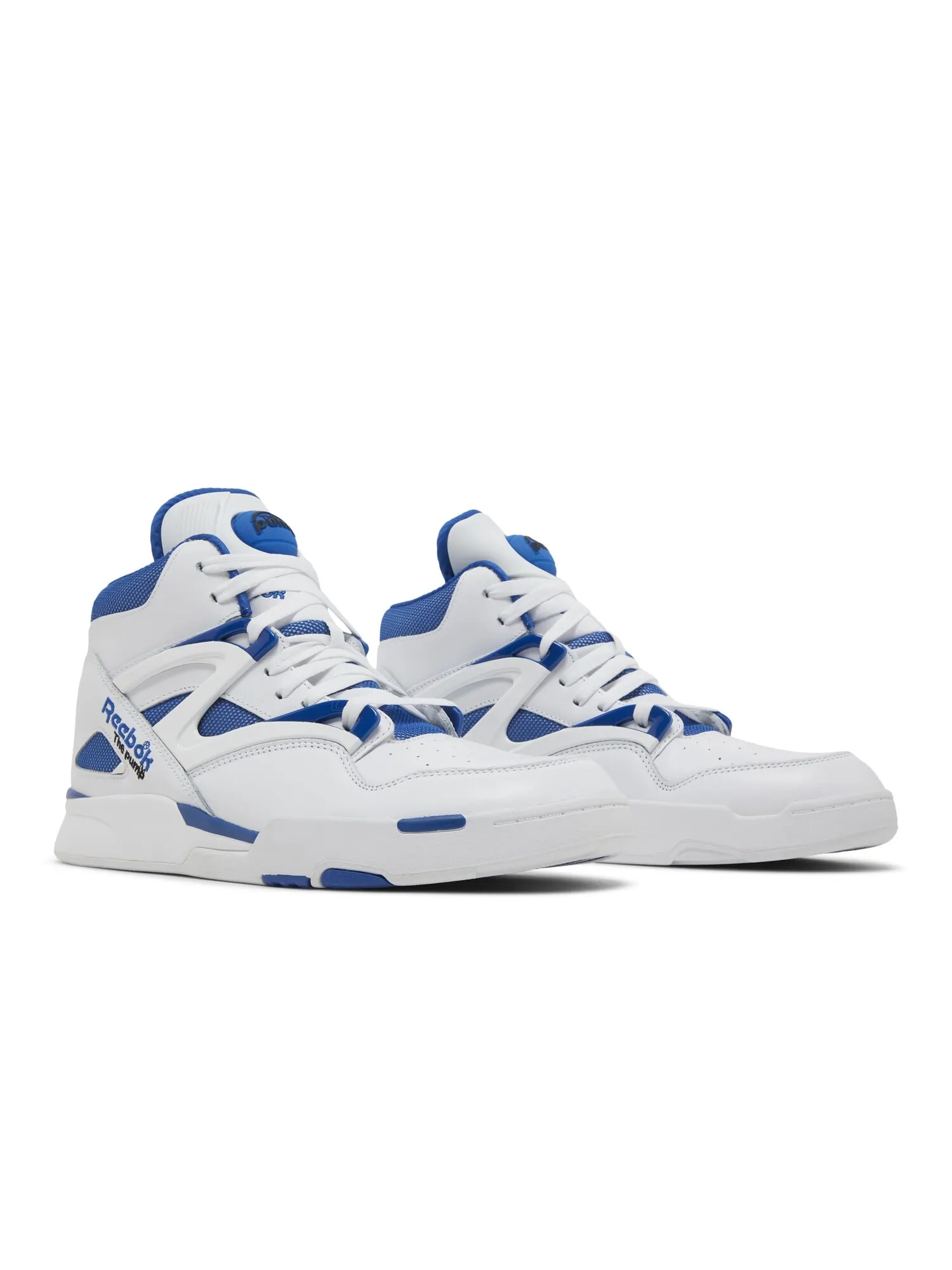 Кроссовки Pump Omni Zone 2 Reebok — изображение 8 из 8, белый/синий/черный