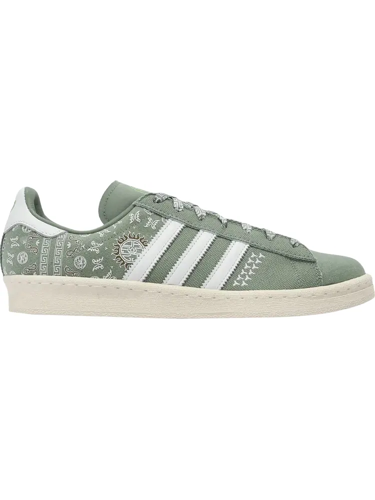 Кроссовки Campus 80s 'Peking Opera - Silver Green' — изображение 1 из 1, зеленый