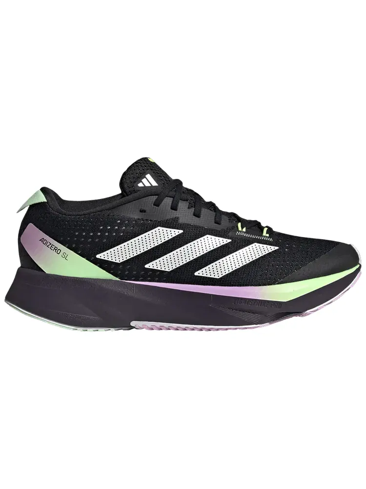 Кроссовки adidas Wmns Adizero SL 'Black Green Spark' — изображение 1 из 1, черный