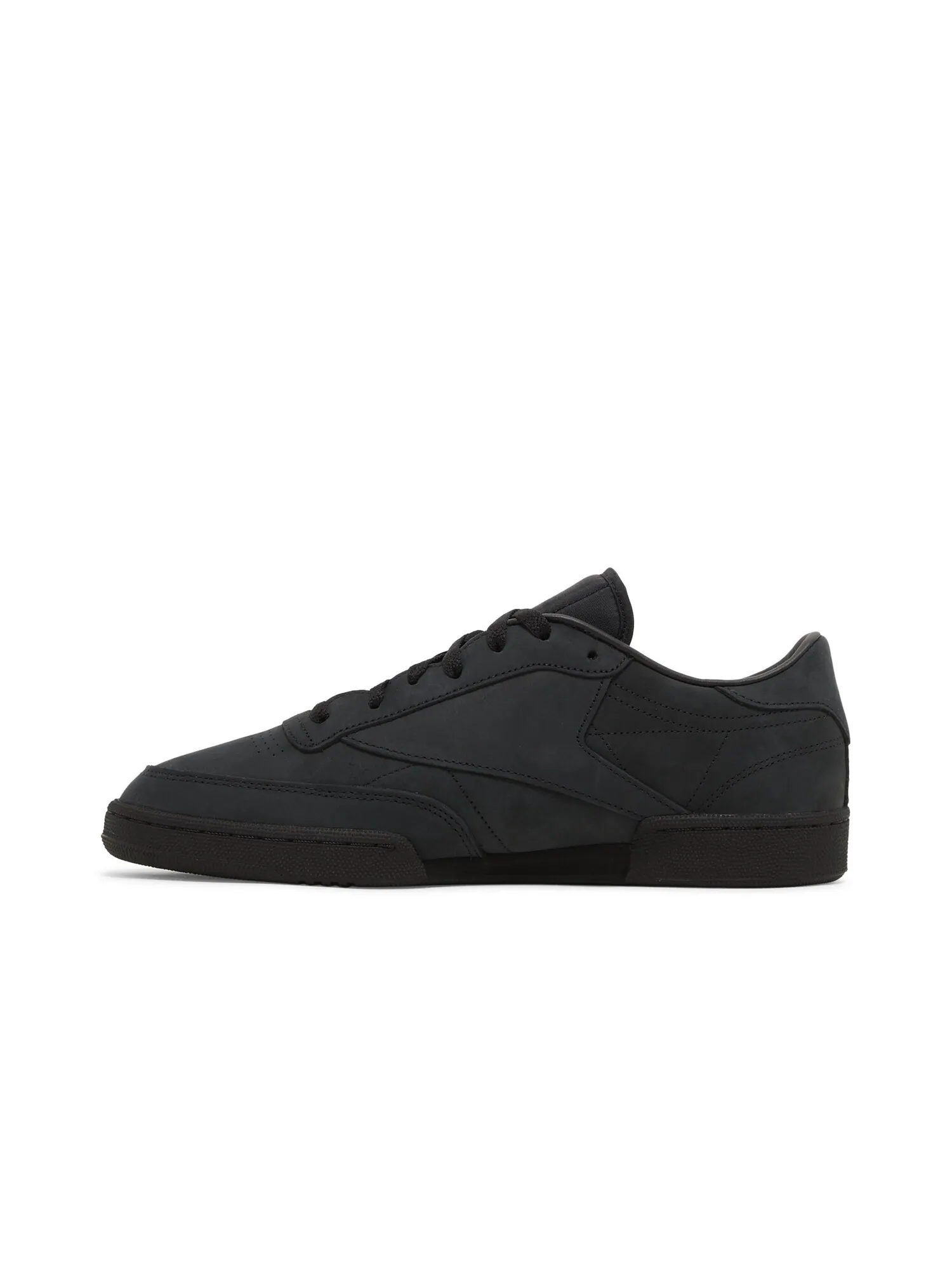 Кроссовки JJJJound x Club C 85 Reebok — изображение 3 из 8, черный/черный/черный