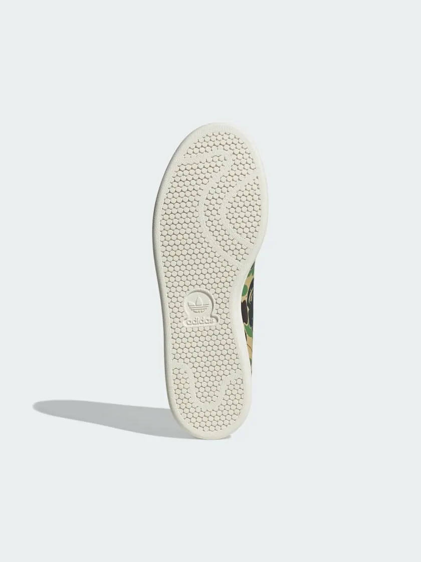 Кеды adidas Stan Smith Bape — изображение 3 из 12, зеленый/белый/коричневый