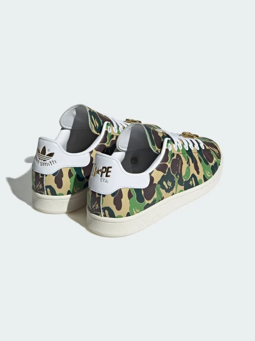Кеды adidas Stan Smith Bape — изображение 7 из 12, зеленый/белый/коричневый