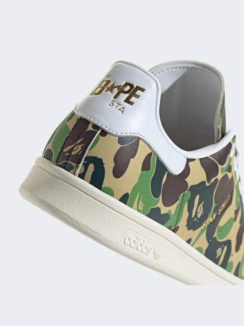 Кеды adidas Stan Smith Bape — изображение 10 из 12, зеленый/белый/коричневый