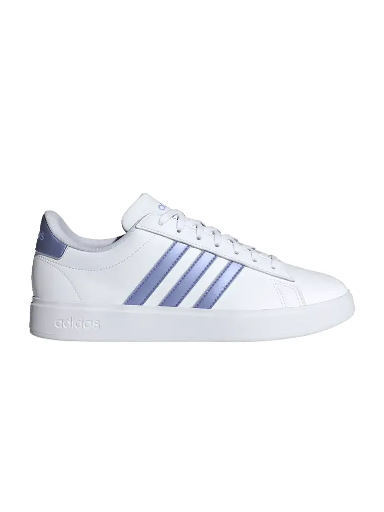 Кроссовки adidas Wmns Grand Court 2.0 'White Blue Spark Metallic' — изображение 1 из 1