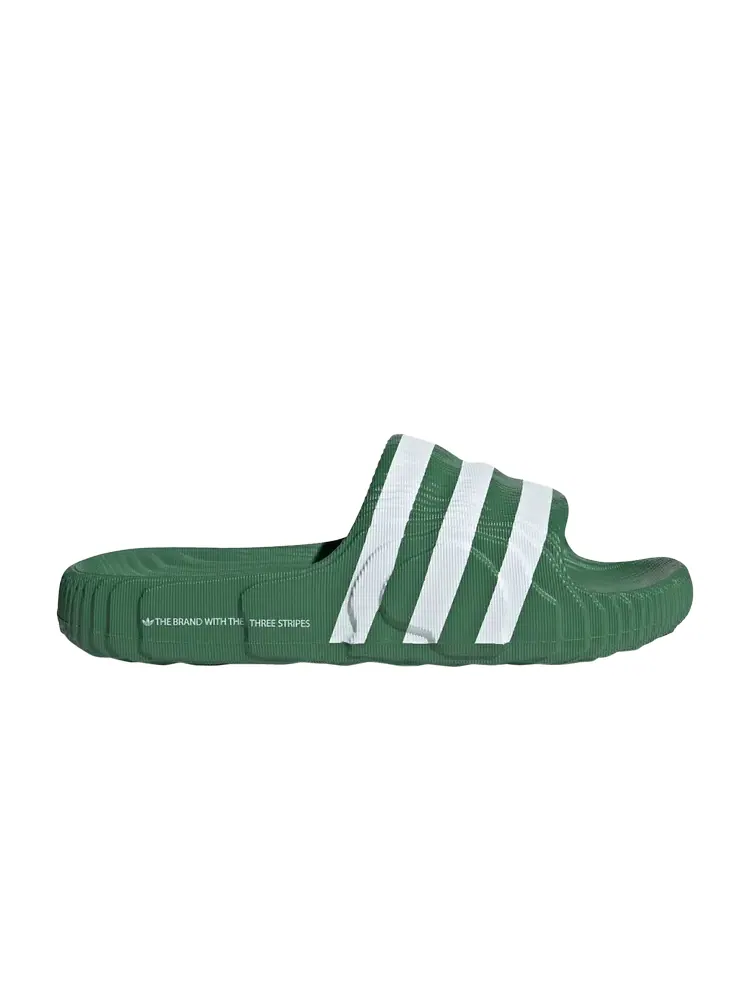 Кроссовки Adilette 22 Slides — изображение 1 из 1, зеленый белый