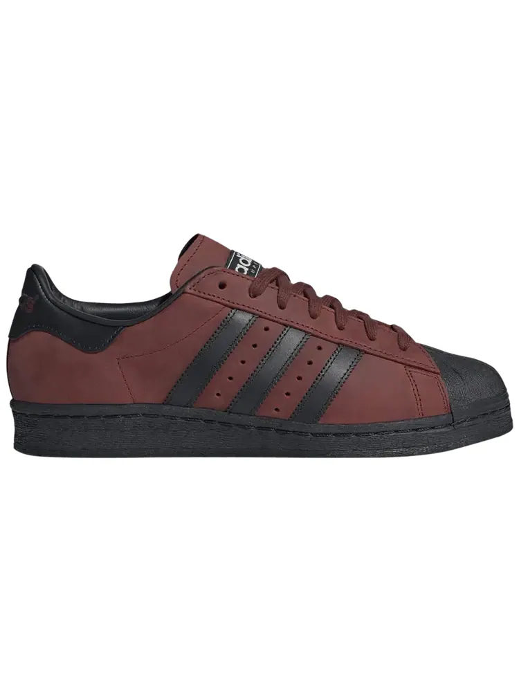 Кроссовки adidas Superstar 82 'Maroon Black' — изображение 1 из 1, черный