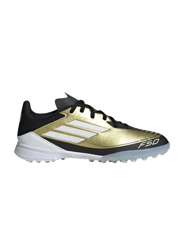 Кроссовки Messi Adizero F50 League TF K — изображение 1 из 1, золотистый