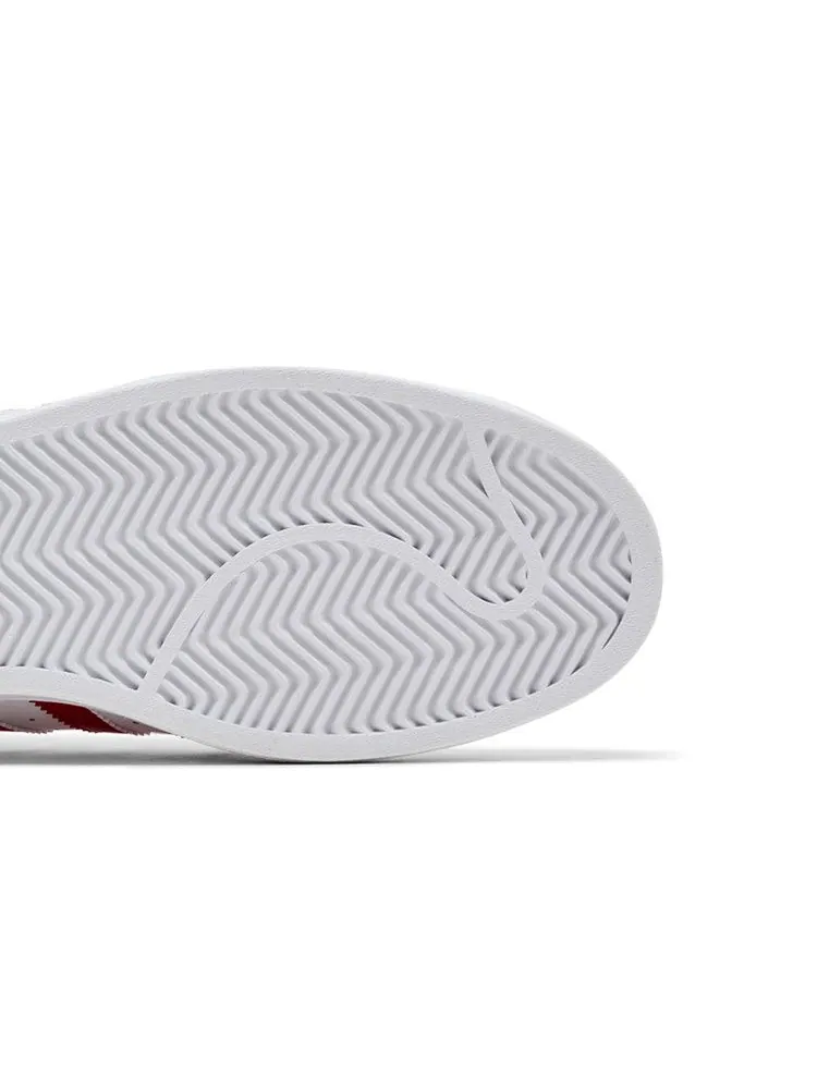 Кроссовки adidas Superstar 'Footwear White Scarlet' — изображение 6 из 9, белый//белый