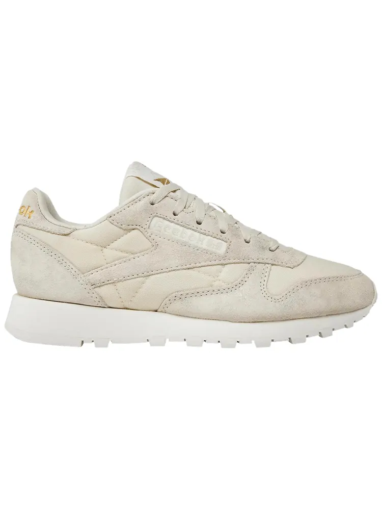 Кроссовки Reebok Wmns Classic Leather 'Alabaster Gold Metallic' — изображение 1 из 1, золотистый металлик