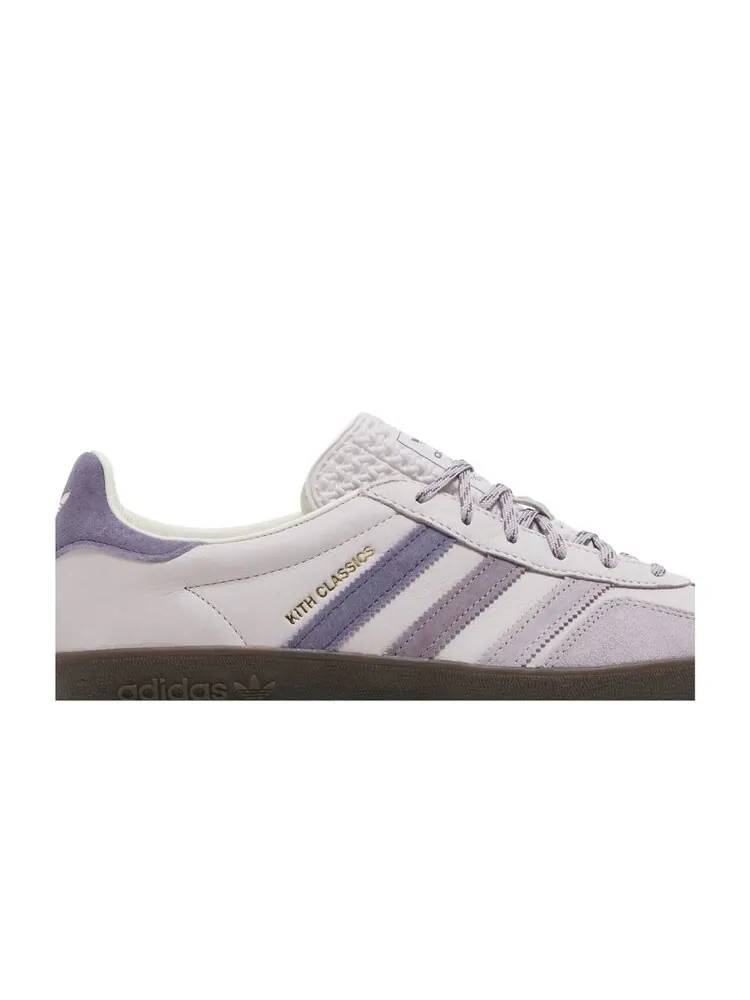 Кроссовки Adidas Kith x Gazelle Indoor — изображение 2 из 4, фиолетовый