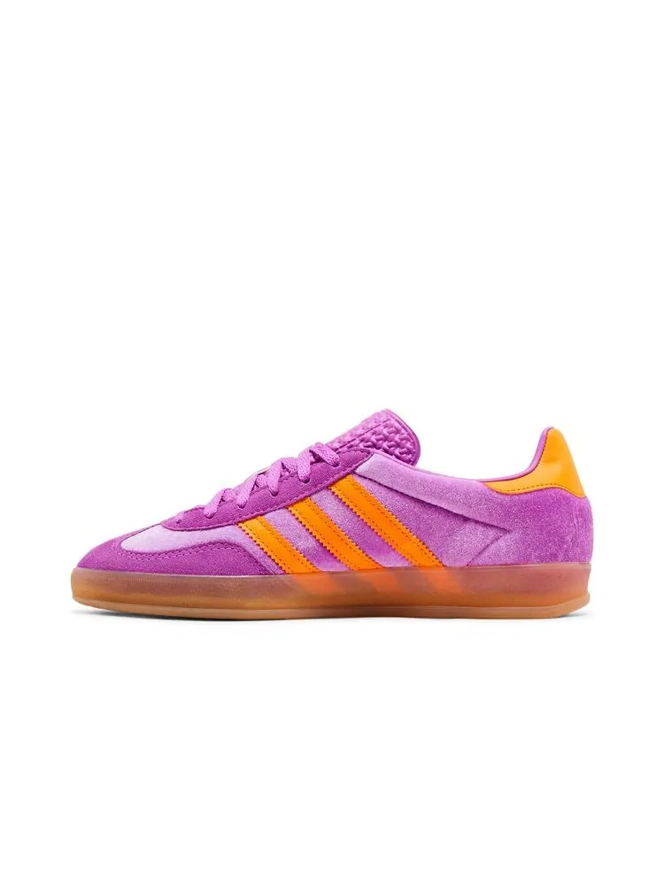 Кроссовки adidas Wmns Gazelle Indoor Purple Burst Equipment Orange — изображение 3 из 6, фиолетовый оранжевый