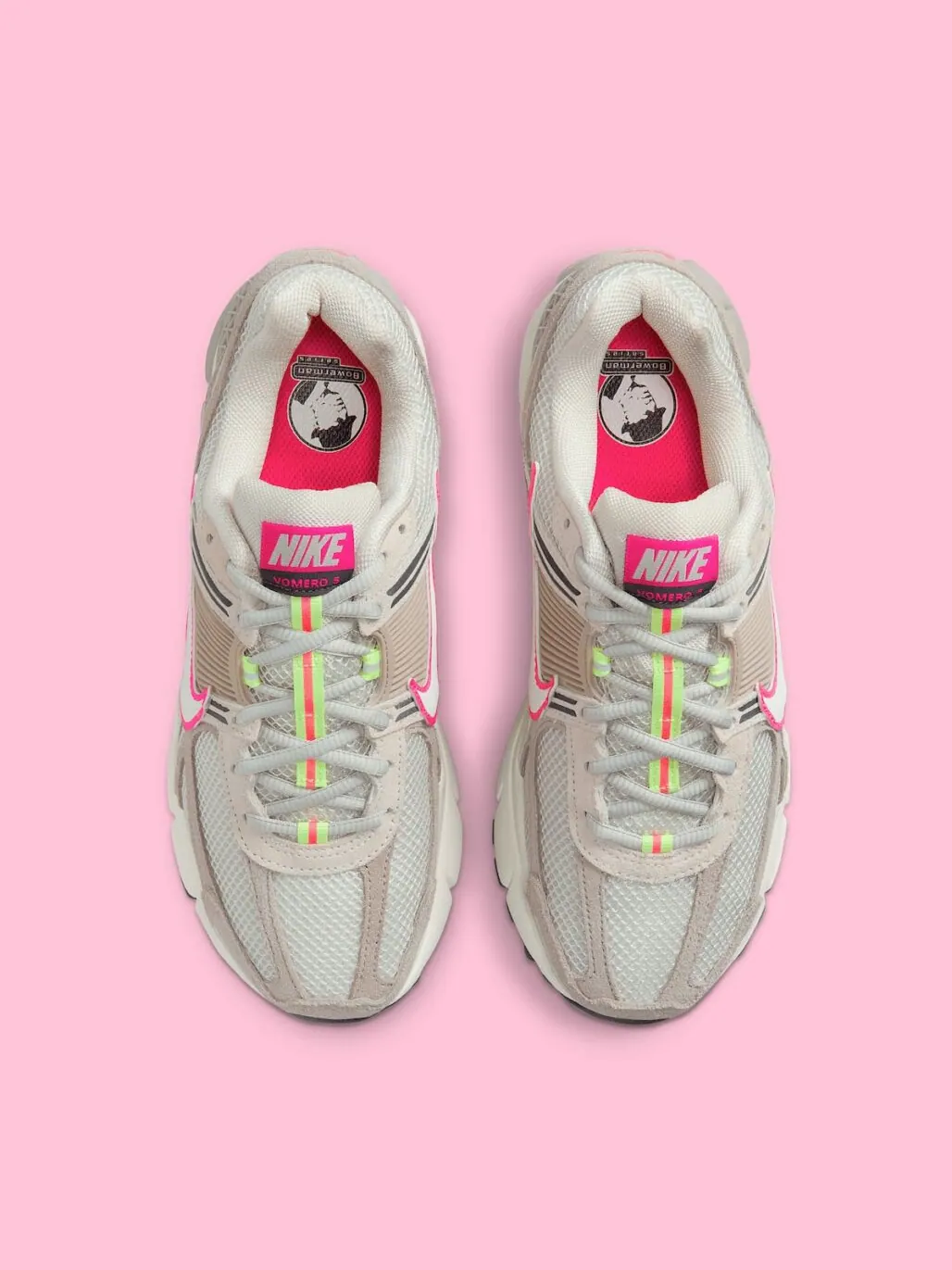 Кроссовки Nike Wmns Air Zoom Vomero 5 'College Grey Medium Ash' — изображение 2 из 6, серый