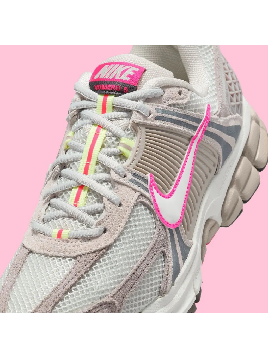 Кроссовки Nike Wmns Air Zoom Vomero 5 'College Grey Medium Ash' — изображение 6 из 6, серый
