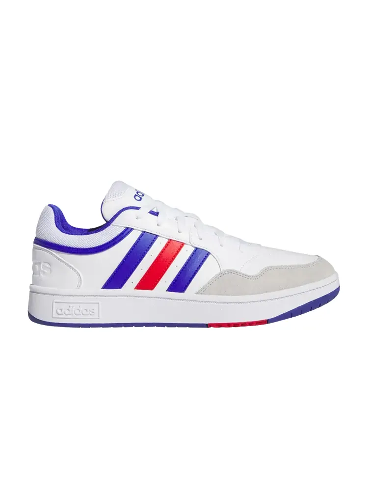 Кроссовки Hoops 3.0 Low — изображение 1 из 1, белый синий