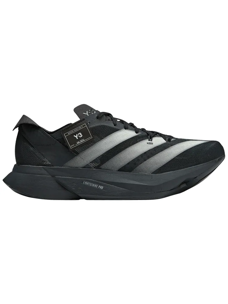 Кроссовки adidas Y-3 Adizero Adios Pro 3 'Black' — изображение 1 из 1, черный