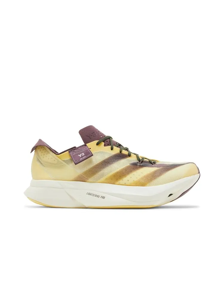 Кроссовки Y-3 Adizero Adios Pro 3 — изображение 1 из 4, желтый