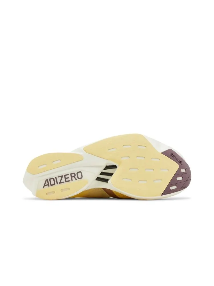 Кроссовки Y-3 Adizero Adios Pro 3 — изображение 4 из 4, желтый