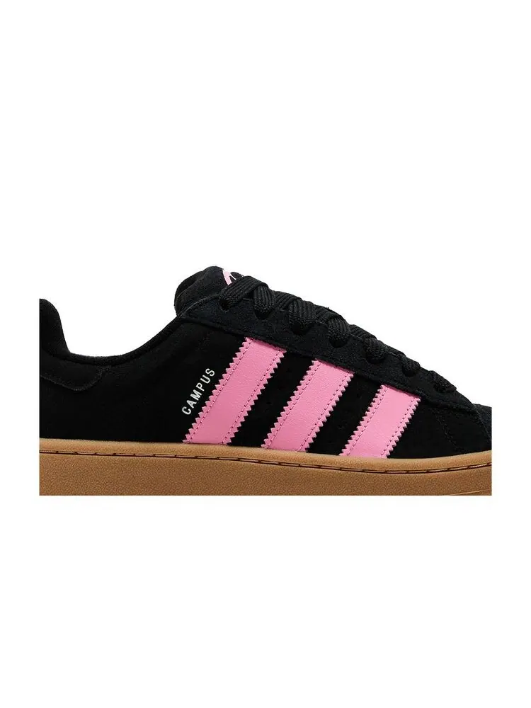 Кроссовки adidas Wmns Campus 00s Black True Pink Gum — изображение 2 из 6, черный розовый