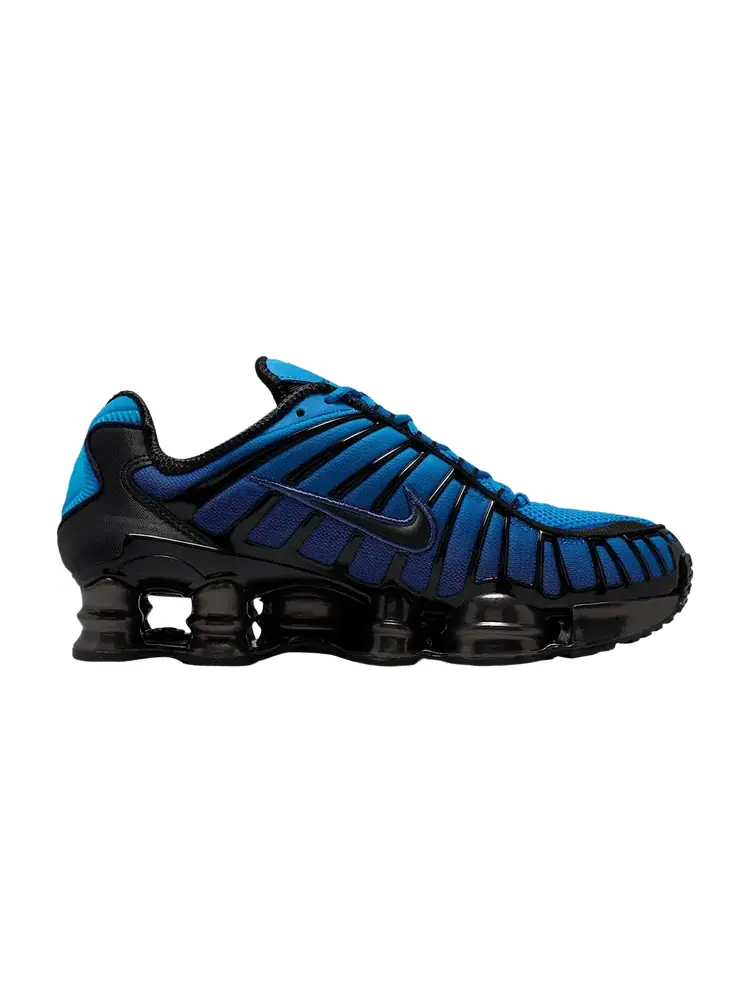 Кроссовки Nike Wmns Shox TL Fade 'Blue Hero Metallic Black' — изображение 1 из 1, синий
