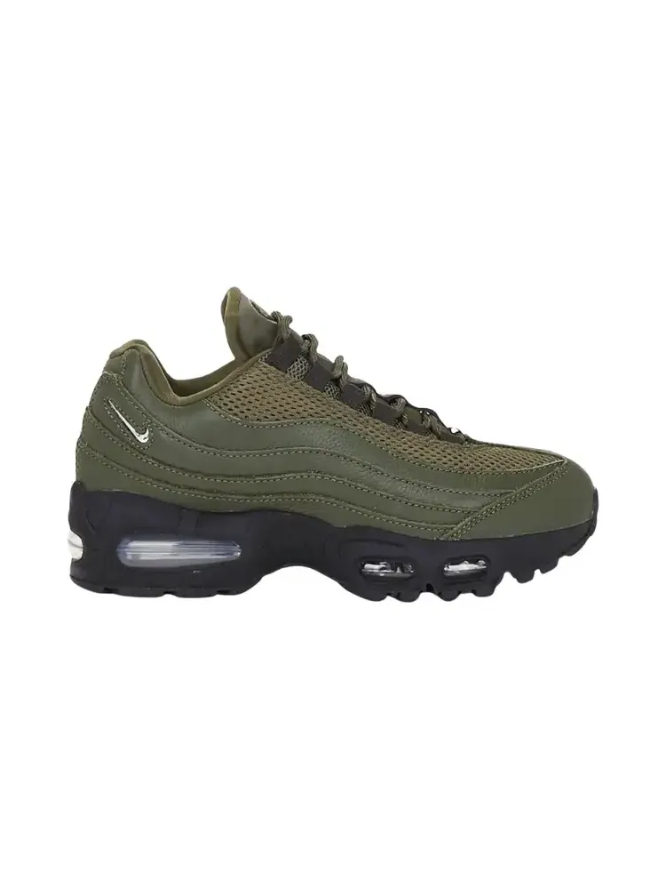 Кроссовки Nike Wmns Air Max 95 'Big Bubble Cargo Khaki Jewel Swoosh' — изображение 1 из 1, зеленый