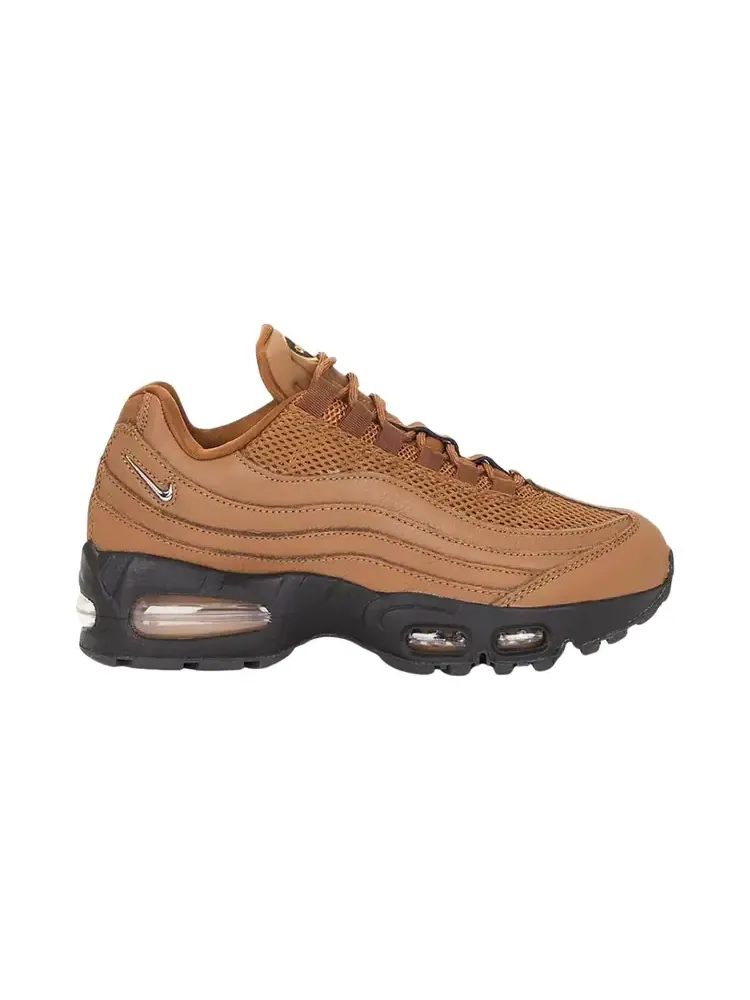 Кроссовки Nike Wmns Air Max 95 'Big Bubble Light British Tan Jewel Swoosh' — изображение 1 из 1, бежевый