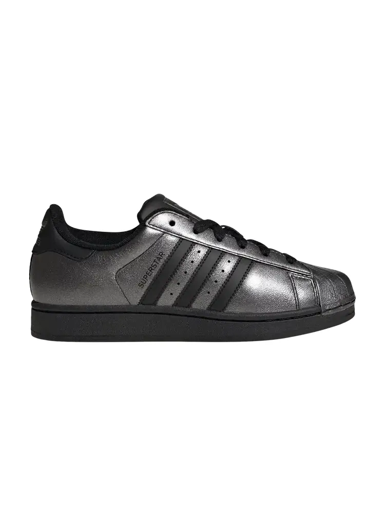 Adidas Wmns Superstar II 'Core Black Iron Metallic' — изображение 1 из 1, черный