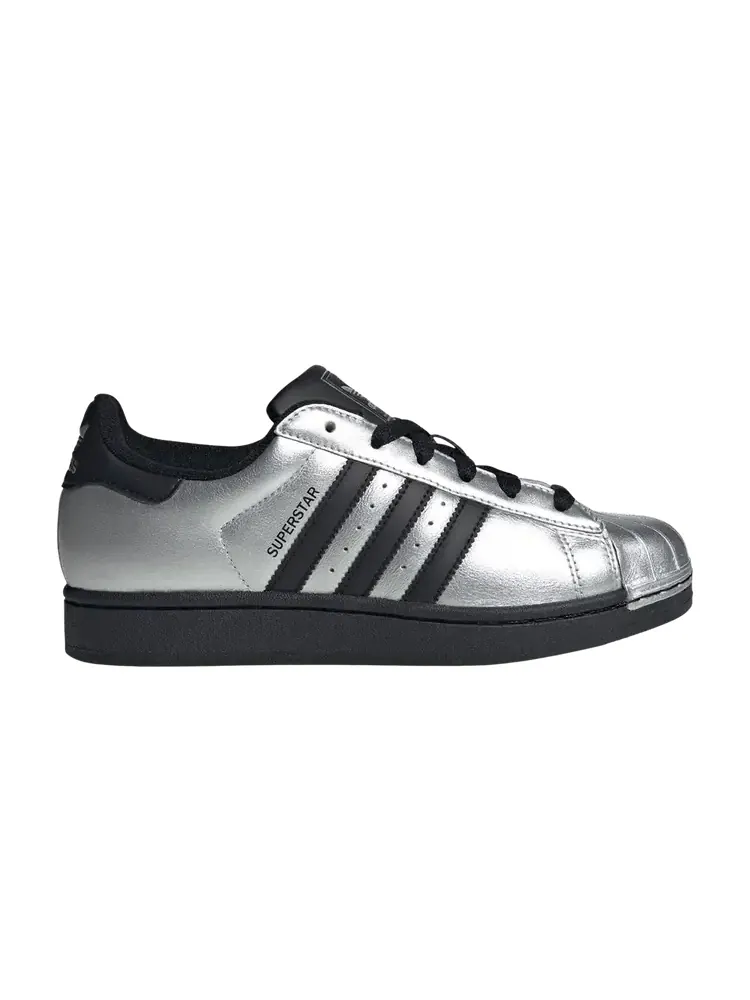 Adidas Wmns Superstar II 'Silver Metallic Core Black' — изображение 1 из 1, серебряный